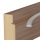 WHITE WIDE DOOR RUBBER DRAUGHT EXCLUDERS - RUBBER SEALS